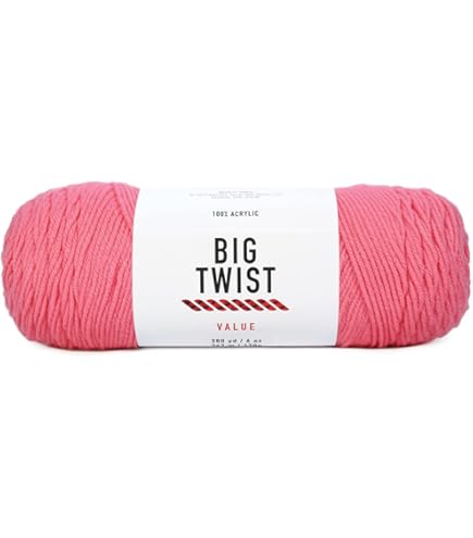 ROTOL BIG TWIST L/S – MAD DYE – PINK Amazon.com: Big Twist Value Yarn, 100% Acrylic, 380 Yards